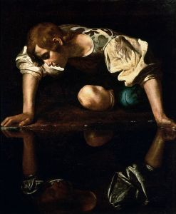 634px-Narcissus-Caravaggio_(1594-96)_edited